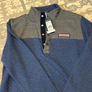 Vineyard Vines-With Tags- Quater Button Pullover